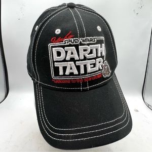 DARTH VADER Baseball Cap.  Adjustable  Black w/ white embroidered Logo